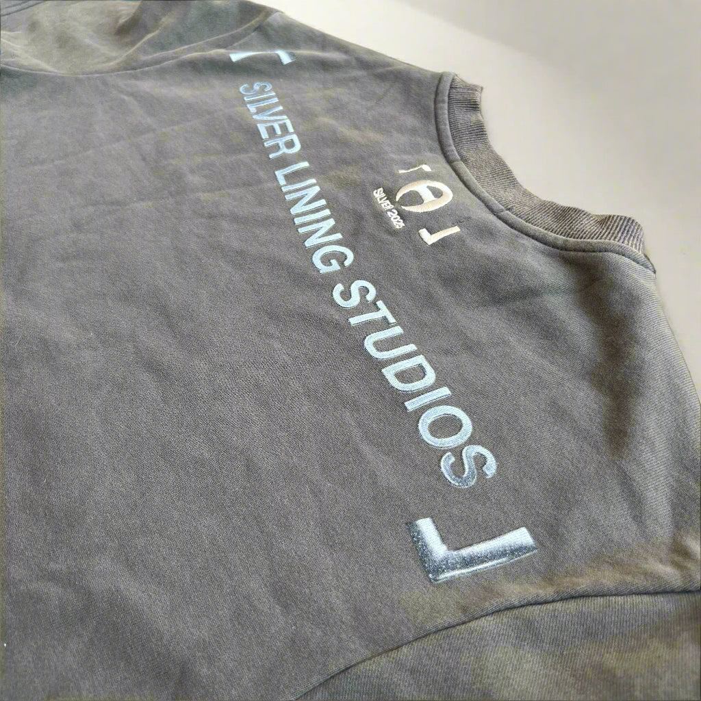 Vintage Wash Gray Loungewear Tee