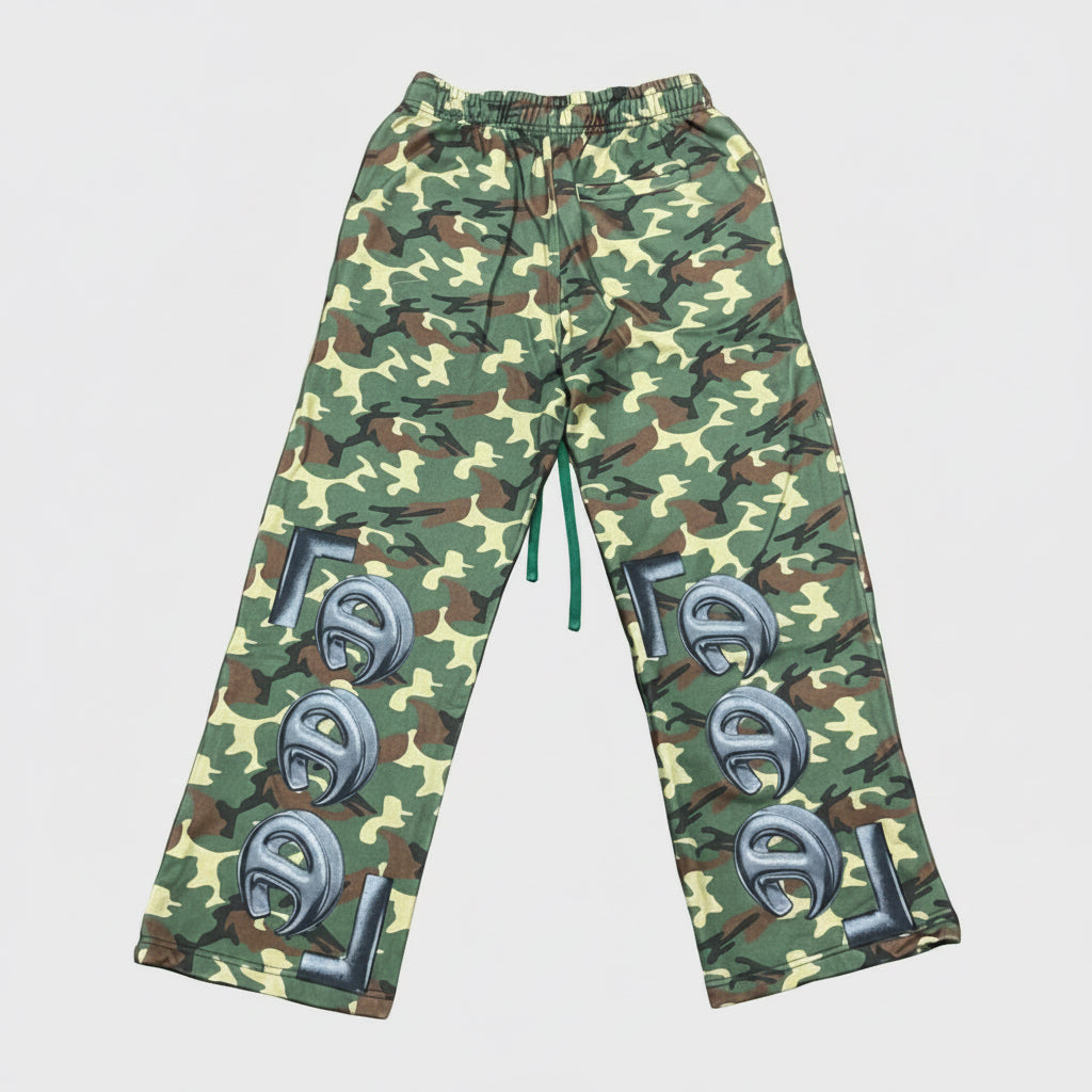 Vintage Wash Camo Sweatpants