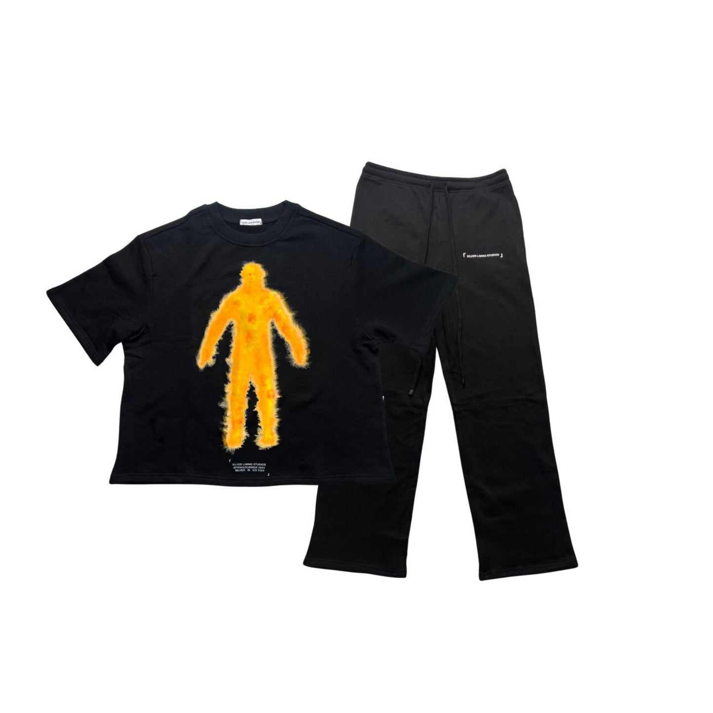 Black Tee + Sweatpants Bundle