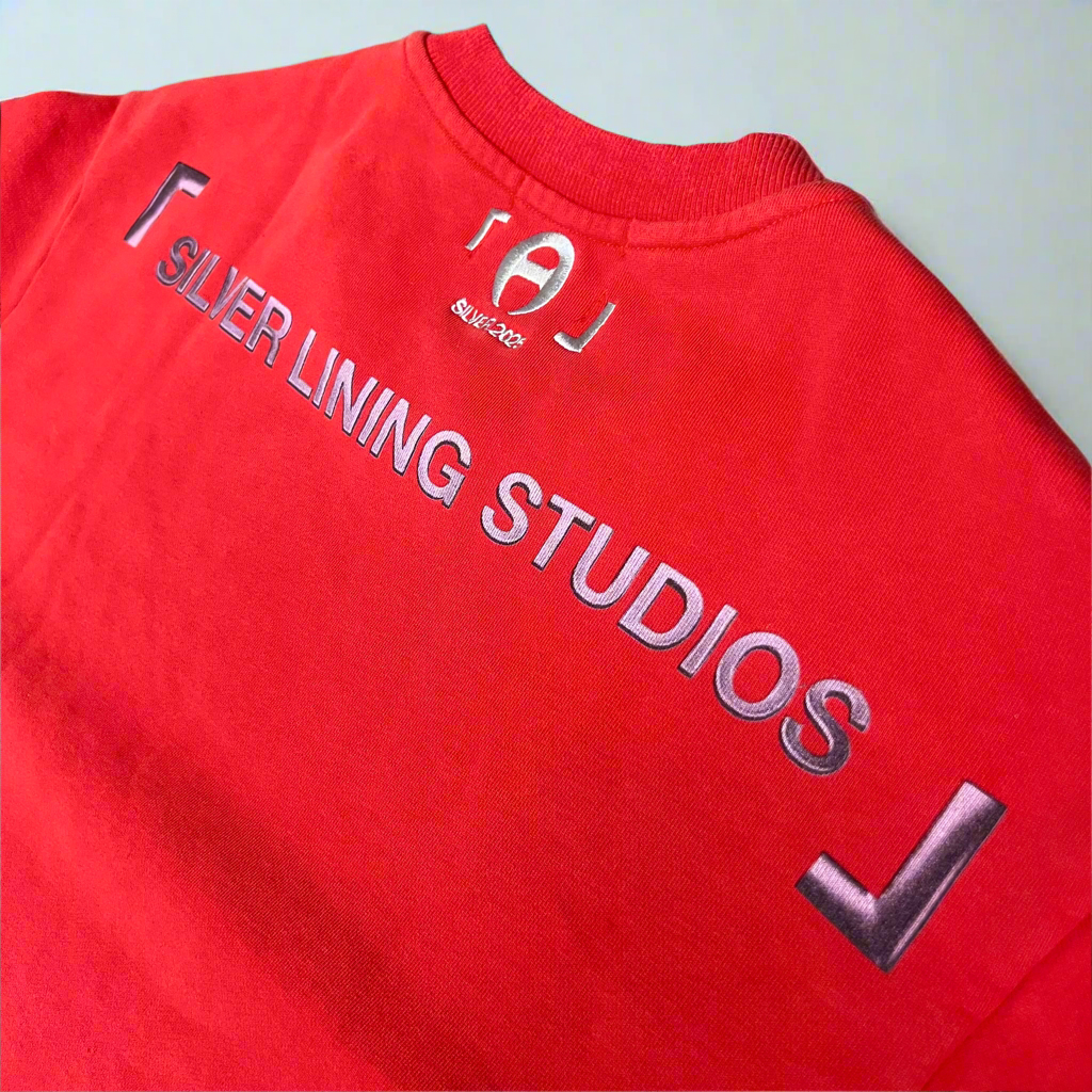 Vintage Wash Red Loungewear Tee