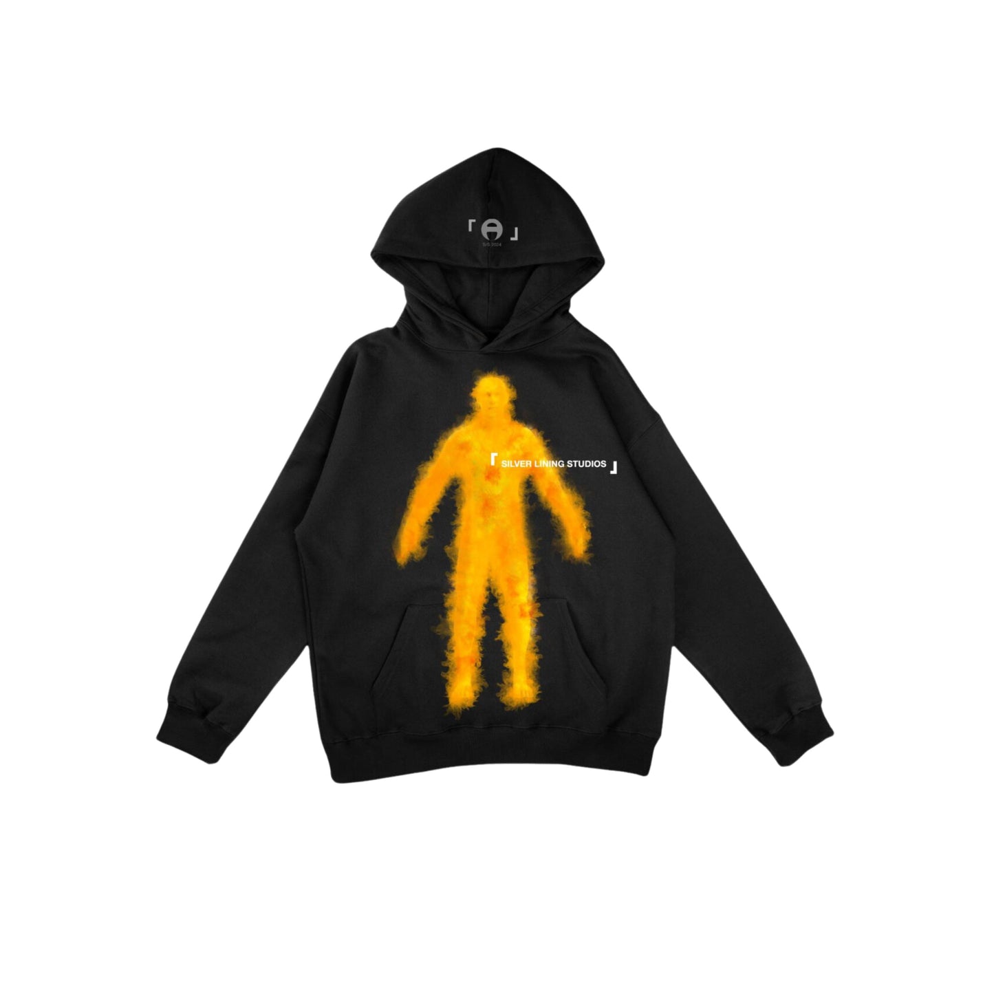 Black Flame Hoodie