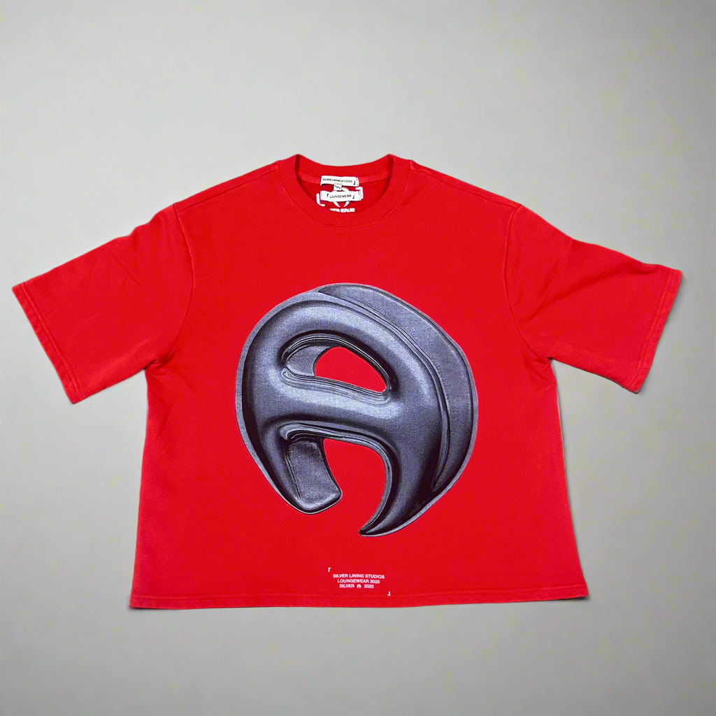 Vintage Wash Red Loungewear Tee