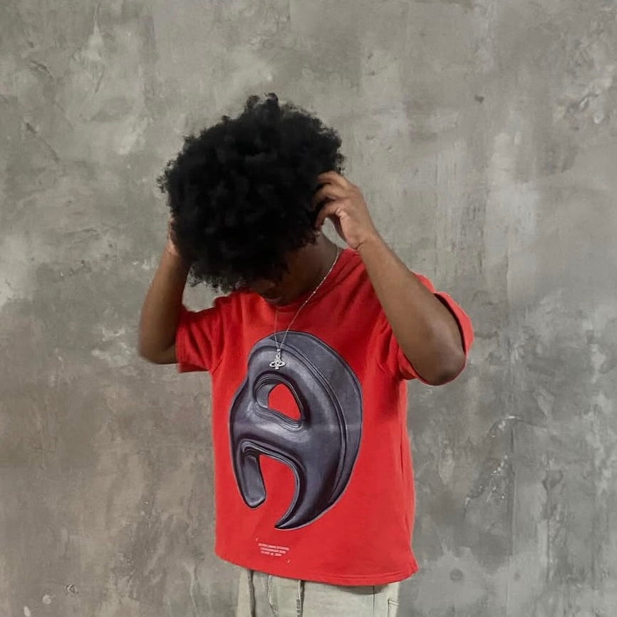 Vintage Wash Red Loungewear Tee