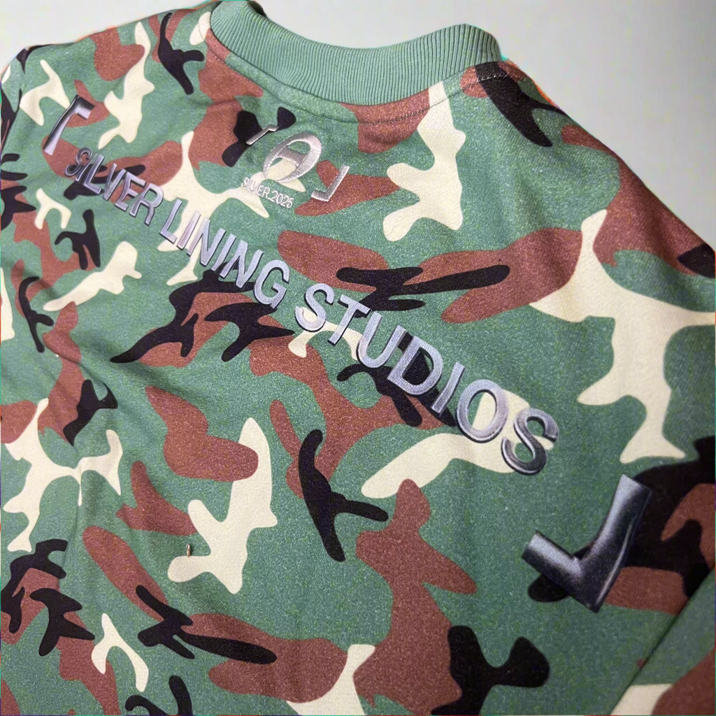 Vintage Wash Camo Loungewear Tee