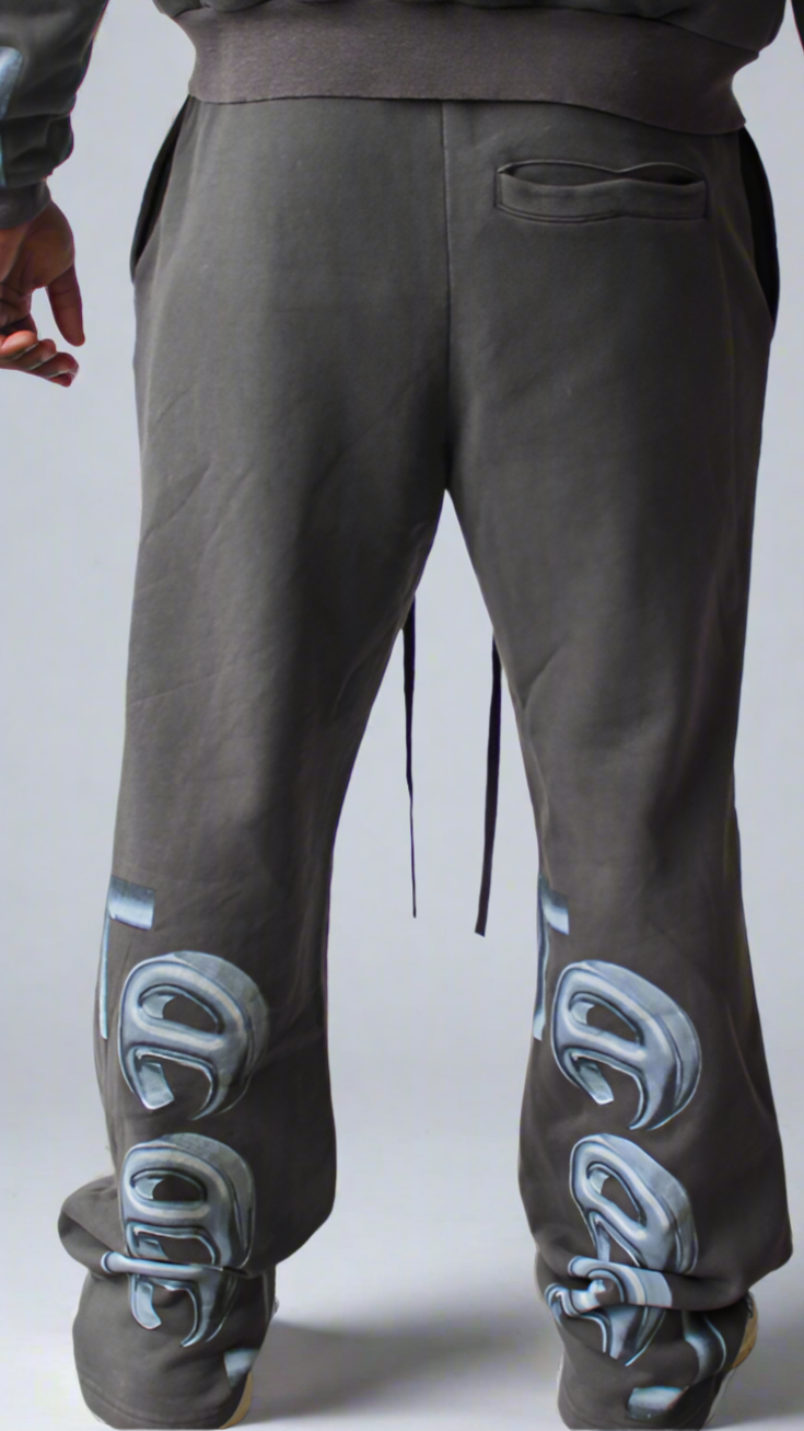 Vintage Wash Gray Sweatpants