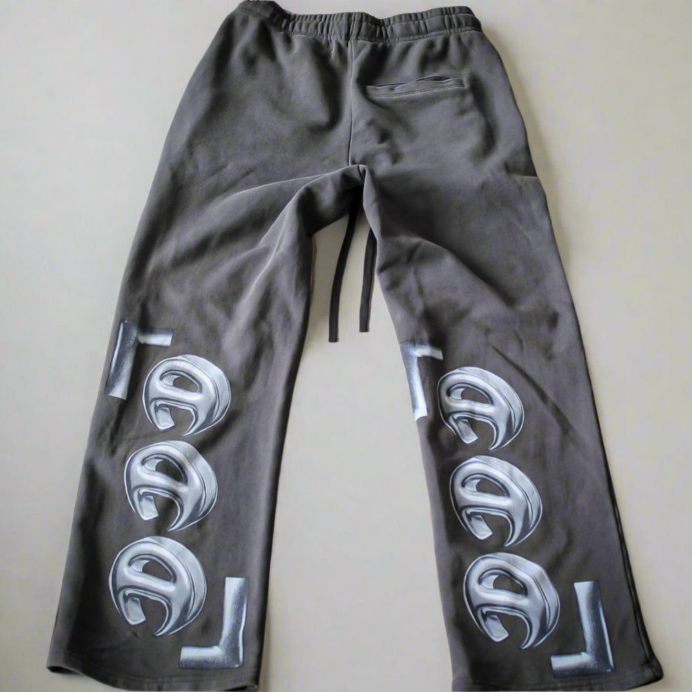 Vintage Wash Gray Sweatpants