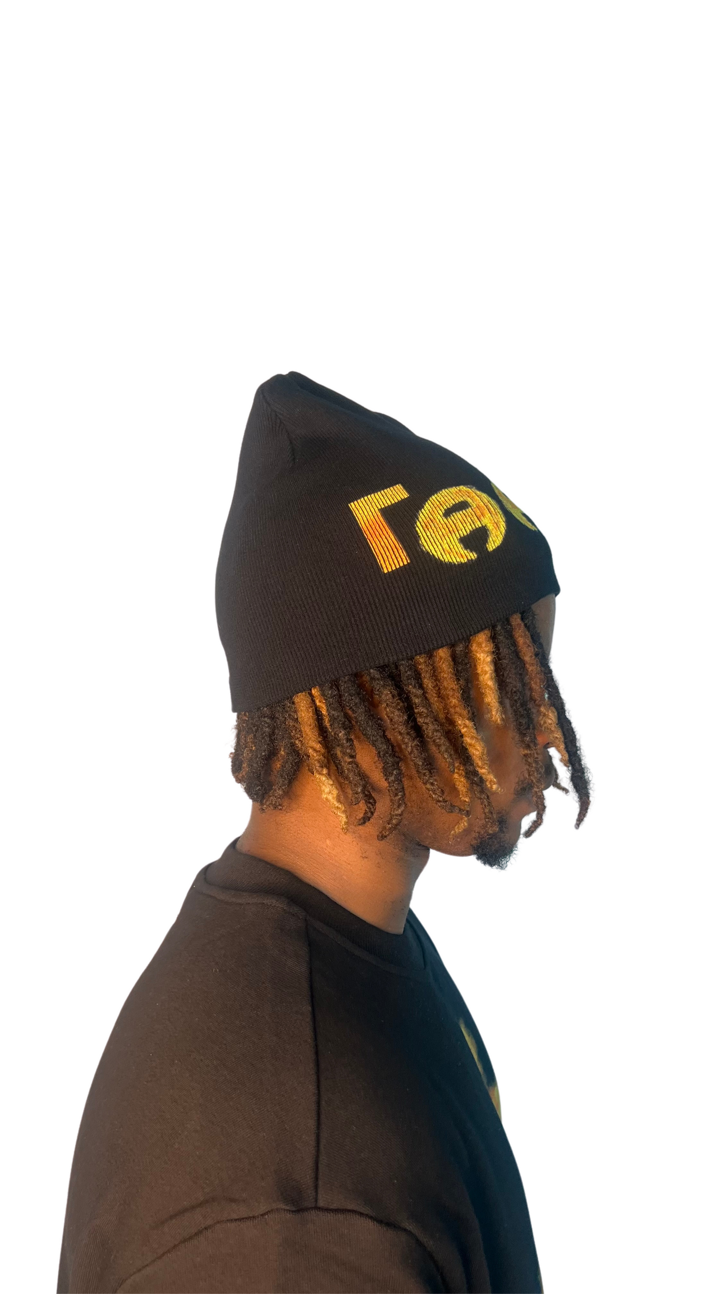 Black Flame Beanie